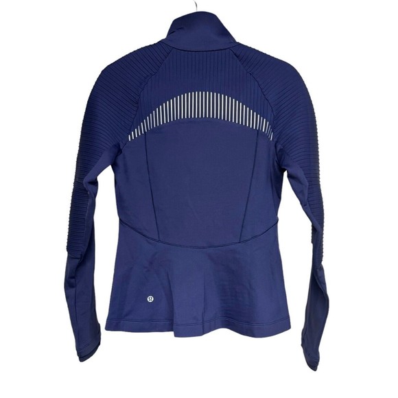 Lululemon Chill Going Strong Jacket Midnight Blue Women’s Size 6 - Picture 2 of 12